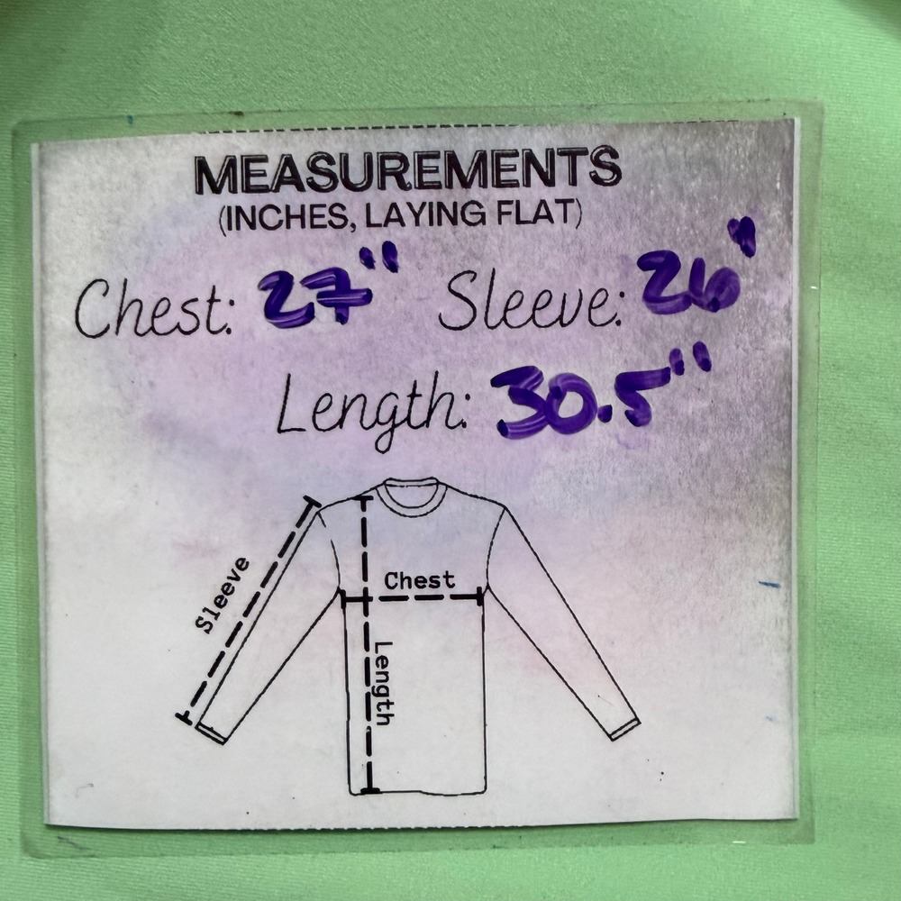 Good Good Golf Mens 2XL Fighting For Par Quarter Zip Pullover Light Green NWT - Picture 9 of 9